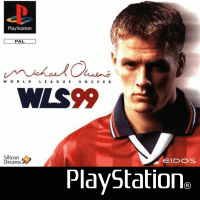 Michael Owen's World League Soccer 99 PAL Playstation PAL box art